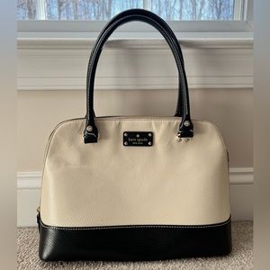 Kate Spade Cream/Black Handbag